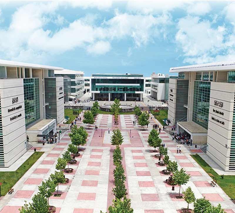 المساحات الداخلية في الجامعية