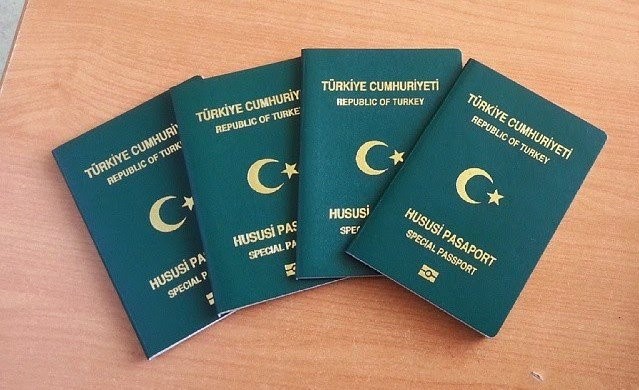 Green Turkish Passport