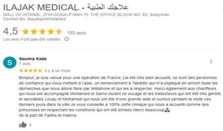 Autres témoignages Hollywood Smile avec ILAJAK Medical