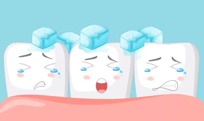 علاج حساسية الأسنان من البارد والحار