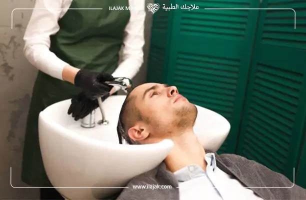 متى يتم غسل الشعر بعد الزراعة