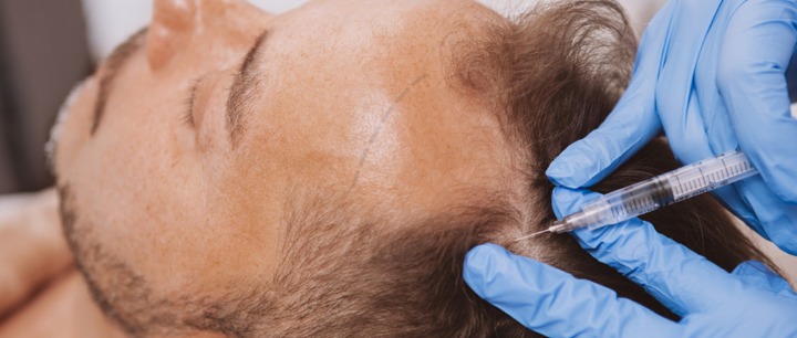 طريقة عملية زراعة الشعر بدون حلاقة