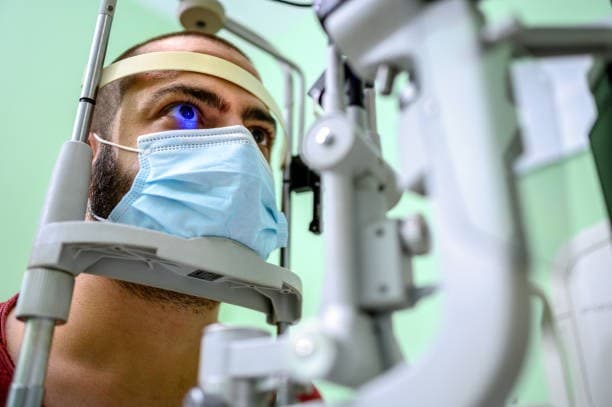 Traitement du glaucome au laser