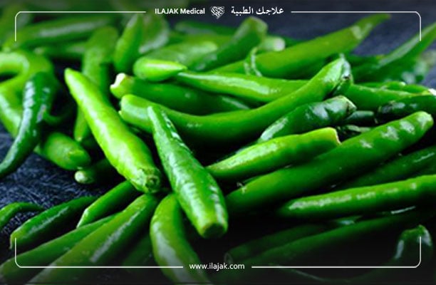 فوائد الفلفل الاخضر الحار