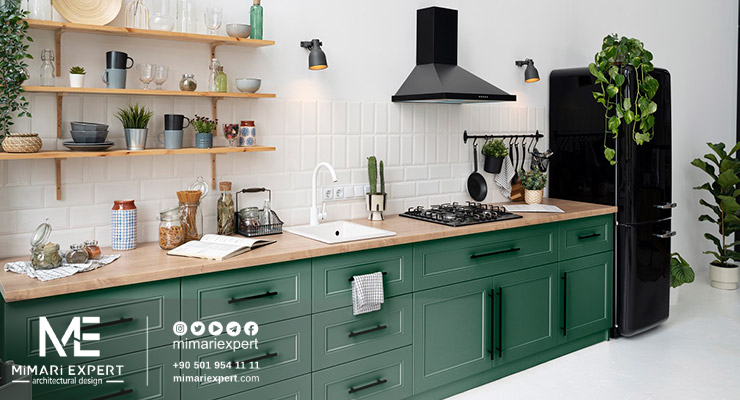 أنماط ديكورات المطابخ