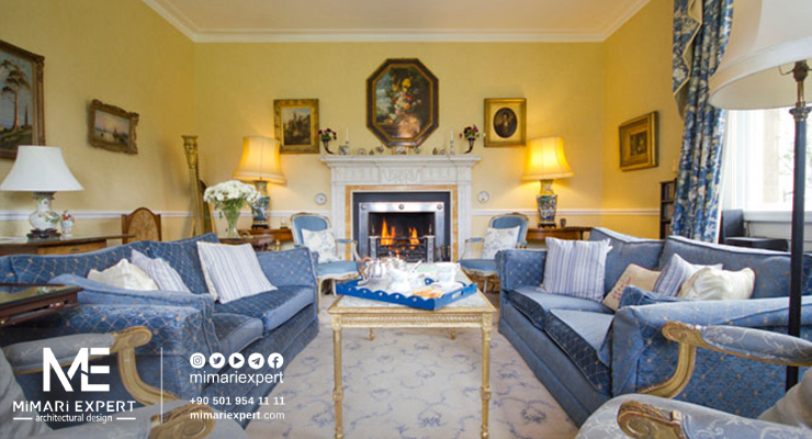 ديكورات غرف الاستقبال