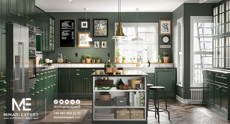  التصميم الداخلي للمطابخ