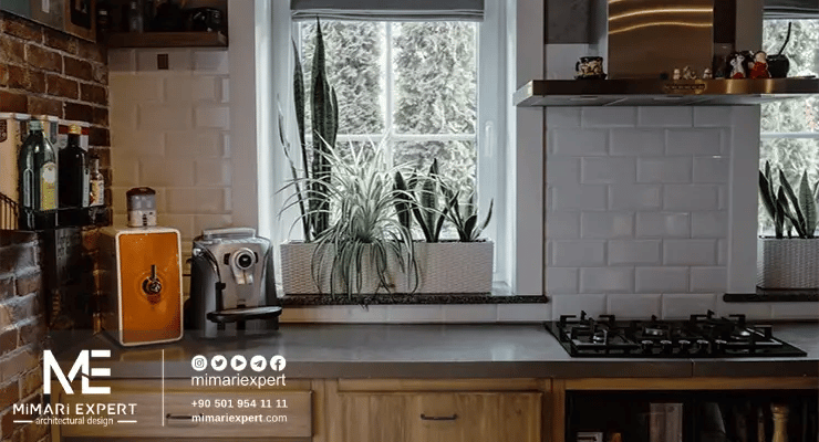 Mutfak Dekorasyonuna Bitkiler Ekleyin