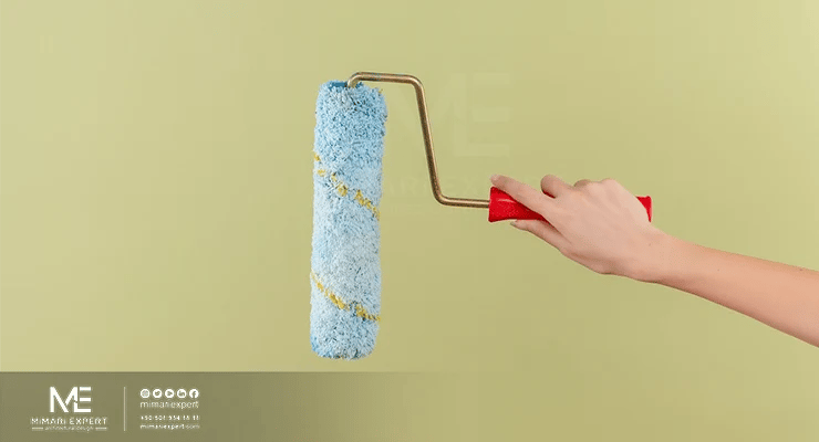 استخدام الدهان في الديكور