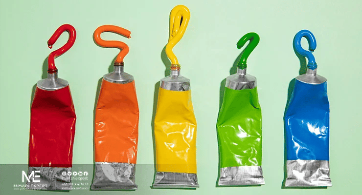 انواع  الدهان في الديكور 