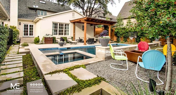 أسس تصميم حدائق الفلل