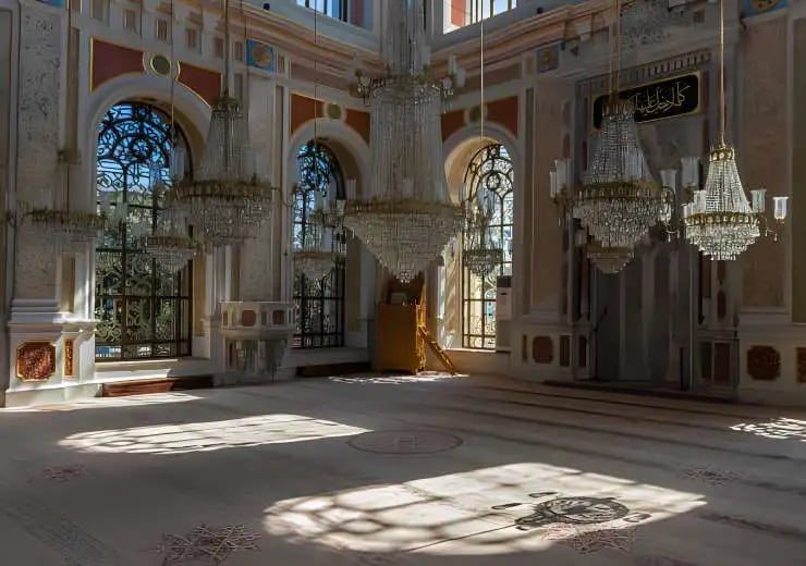 light and shadow in ottoman style