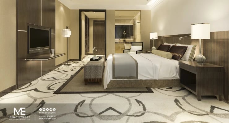 أساسيات تصميم غرف الفنادق