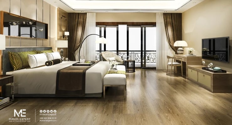 التصميم الداخلي لغرف الفنادق