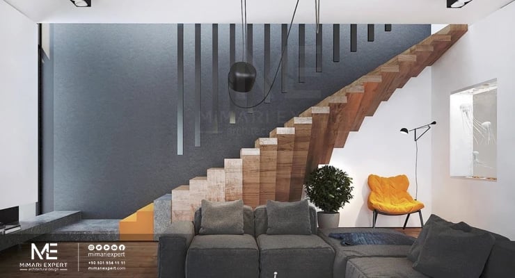 تصميم الدرج الداخلي للمنزل