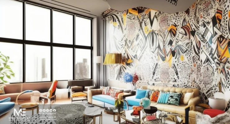 نماذج للتصميم الداخلي والديكور اعتُمد فيها الذكاء الاصطناعي