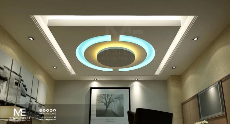 احدث أنماط الأسقف معلقة