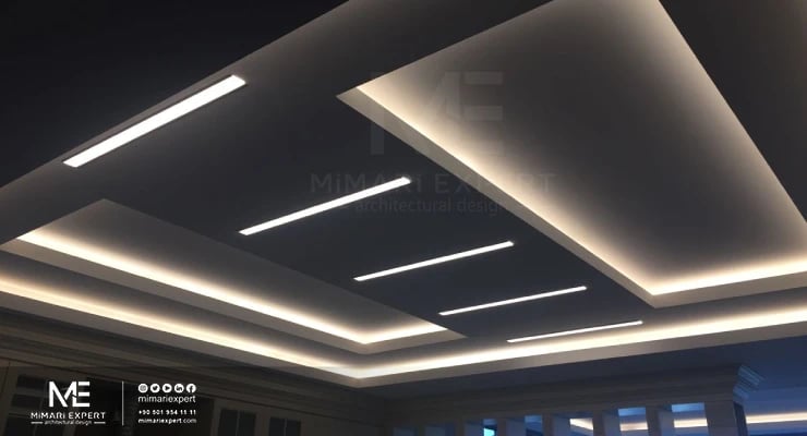 الأسقف المعلقة في المنزل