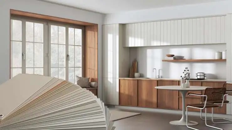 choose the right colour palette to the kitchen