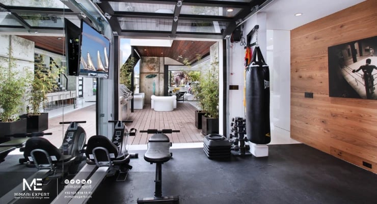 أنماط تصاميم ركن الرياضة المنزلي