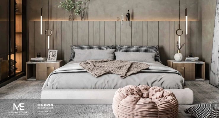 تنسيق ألوان غرف النوم