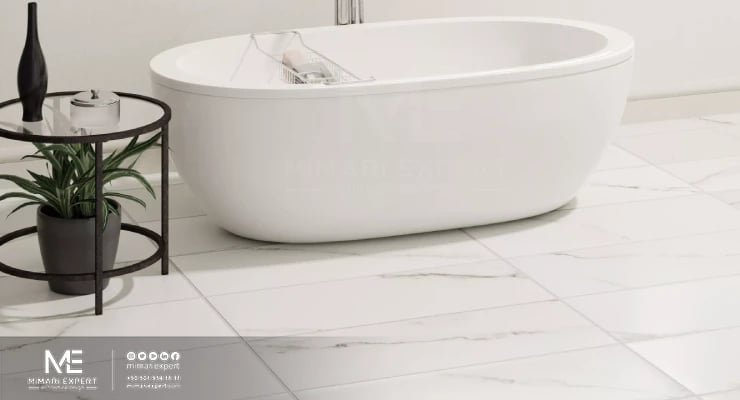  استخدام السيراميك في أرضيات الحمامات