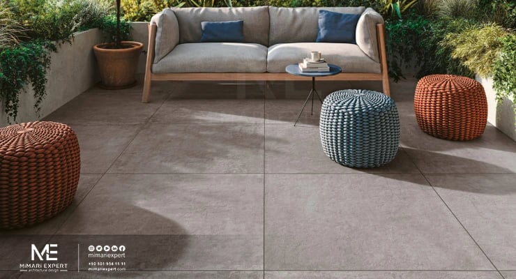 السيراميك في أرضيات شرفة والسطح