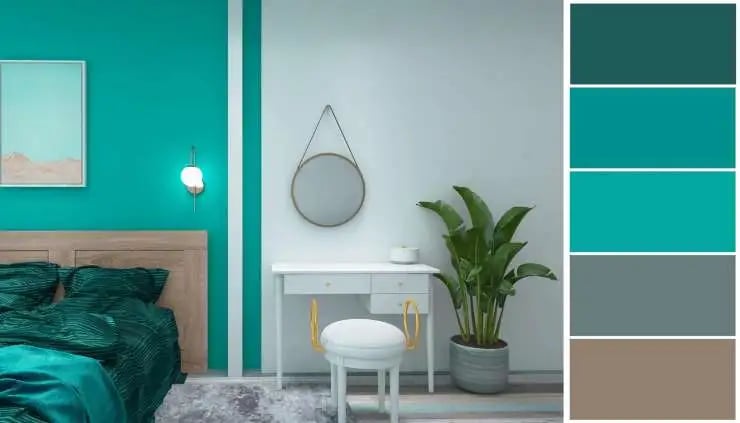 Colors in bedroom interior design