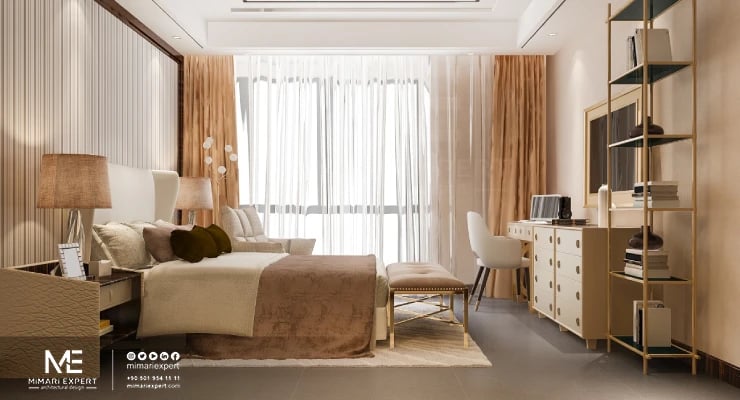 ستائر غرف النوم