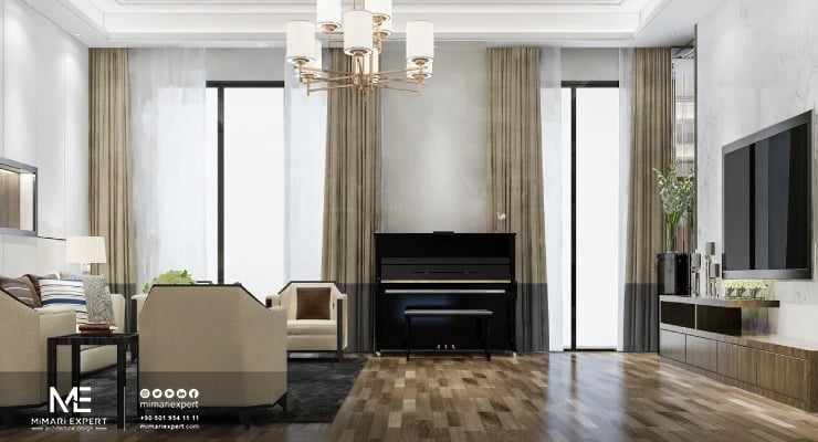 ستائر غرف الضيوف