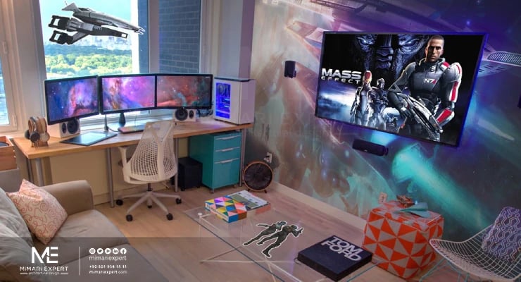 غرفة الألعاب الفيديو