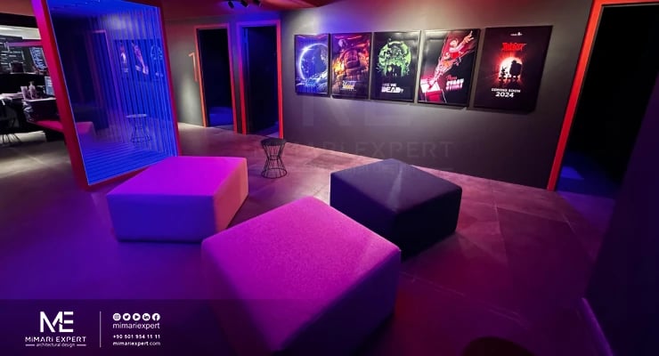 غرفة الألعاب الافتراضية والواقع الافتراضي