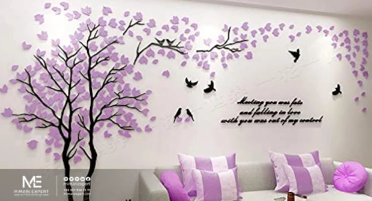 ملصقات الجدران