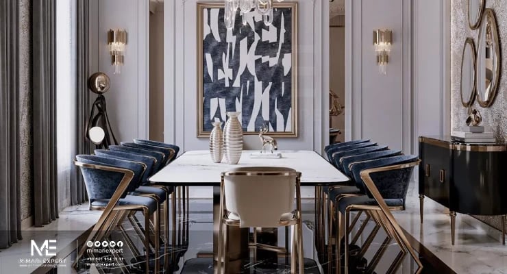 غرف الطعام الحديثة والمعاصرة