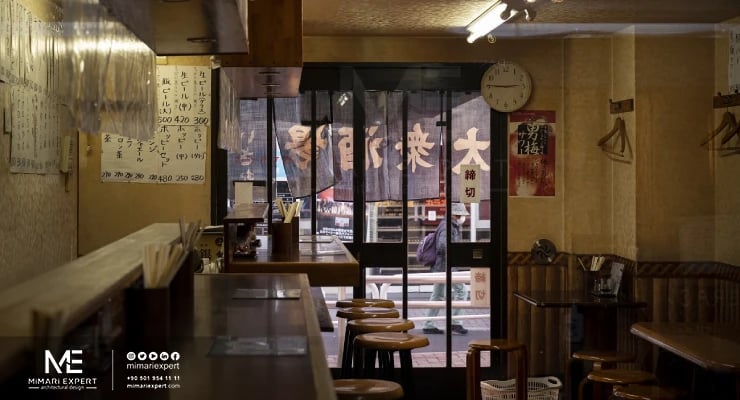 أنماط تصميم المطبخ الياباني