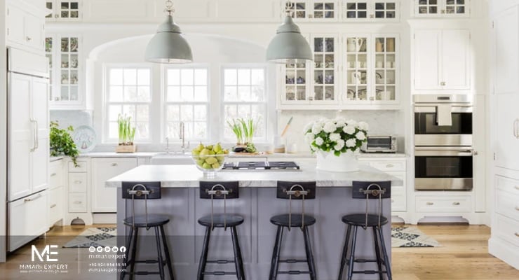 تصميم المطبخ الأمريكي