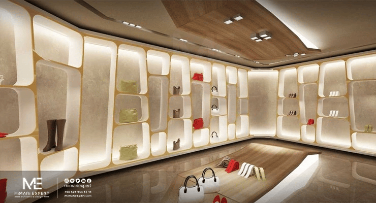 Modern Minimalist shop interior design