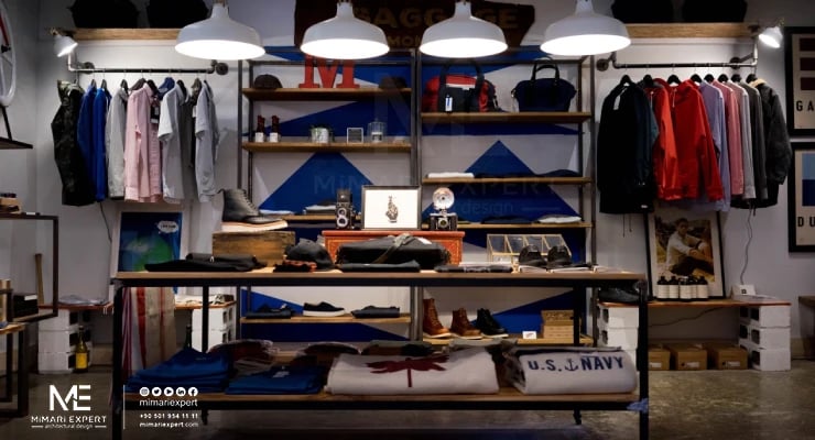 توزيع الإضاءة في المحلات التجارية