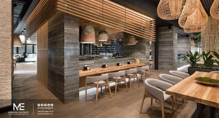 الأثاث الخشبي للمطاعم والمقاهي