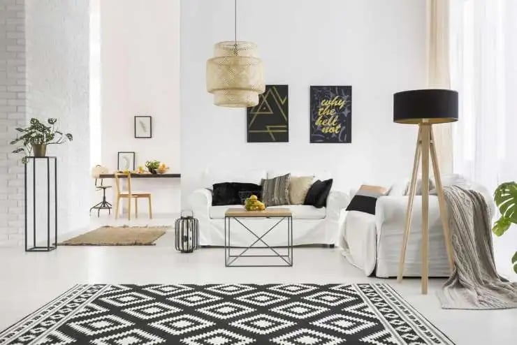 subtle pattern carpets for living room