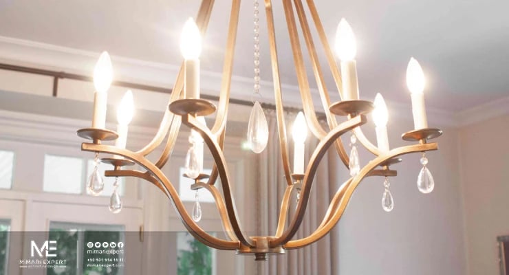 ثريات السقف المعلقة