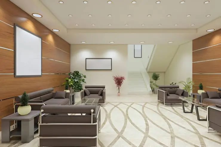 reception area-at clinics