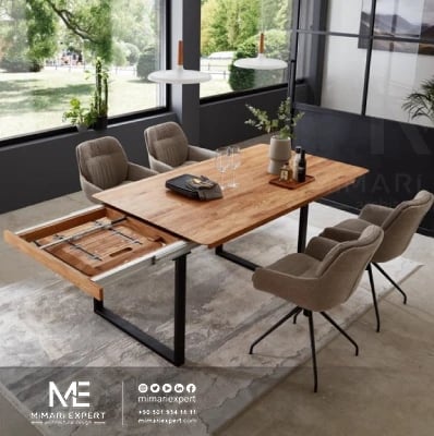 طاولات الطعام القابلة للتمديد
