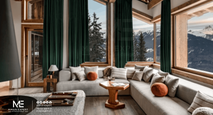 أحدث أنماط ديكورات الشاليهات