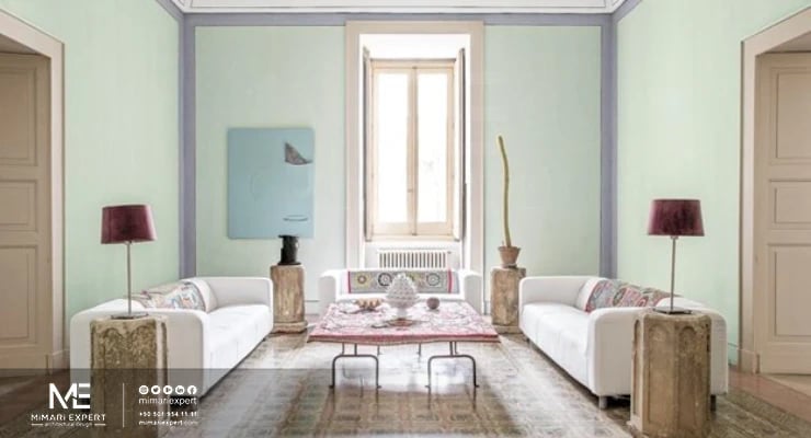 ديكورات ألوان الباستيل