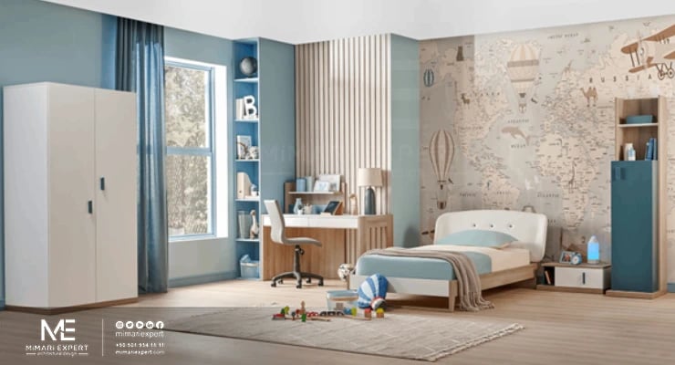 أنماط أثاث غرف الأطفال النمط الثالث