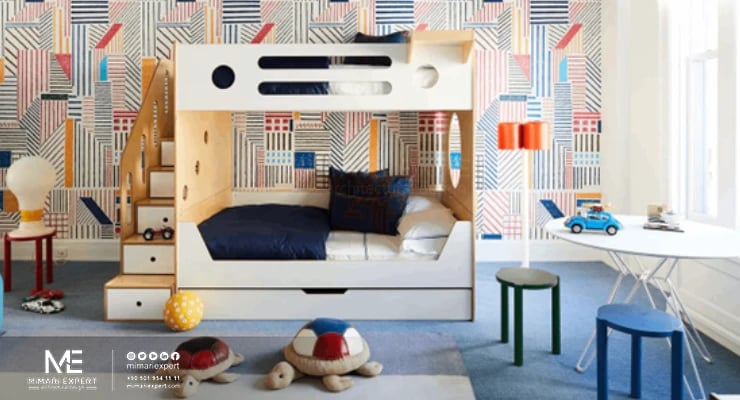 أنماط أثاث غرف الأطفال النمط الخامس