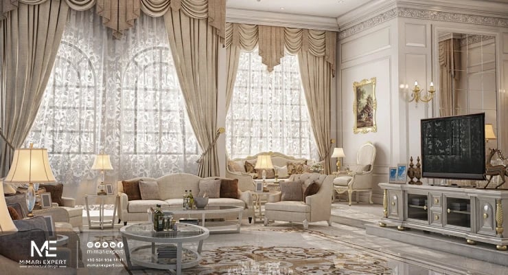 التصميم النيوكلاسيكي للقصور