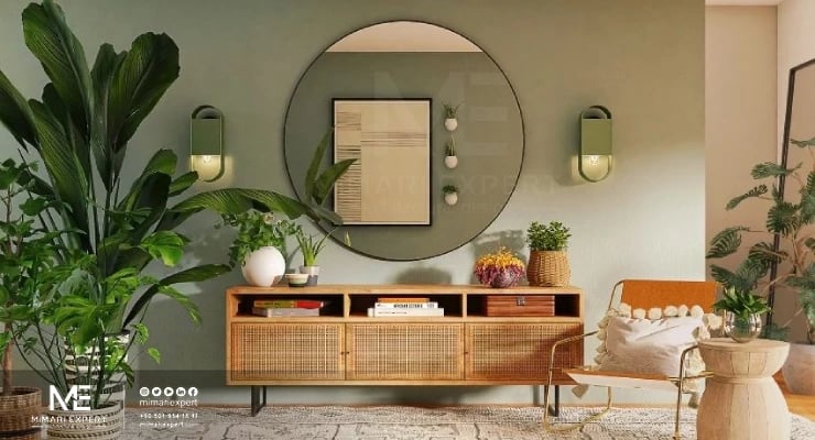 استخدام المرايا في الديكور الداخلي