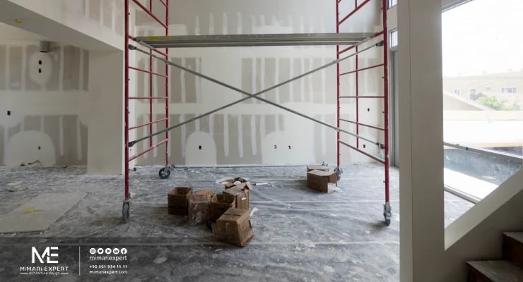 مراحل وأساسيات تشطيب الفلل